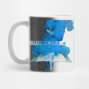 Blue umbrella Mug